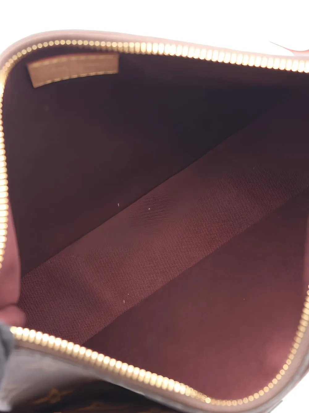 Pre-owned Louis Vuitton 2016 Mabillon Monogram Shoulder Bag In Brown
