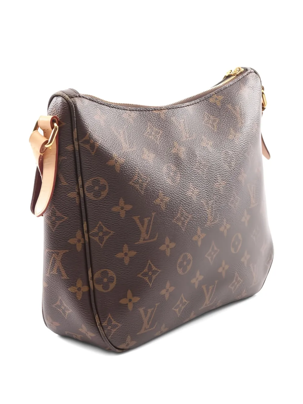 Pre-owned Louis Vuitton 2016 Mabillon Monogram Shoulder Bag In Brown
