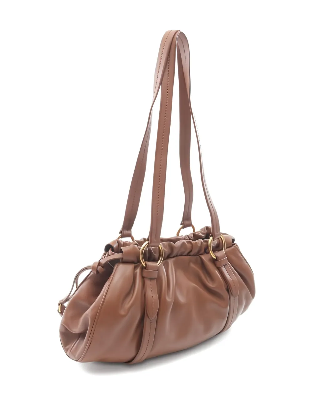 Miu Miu Pre-Owned sac porté épaule en cuir à sangles | Image 2