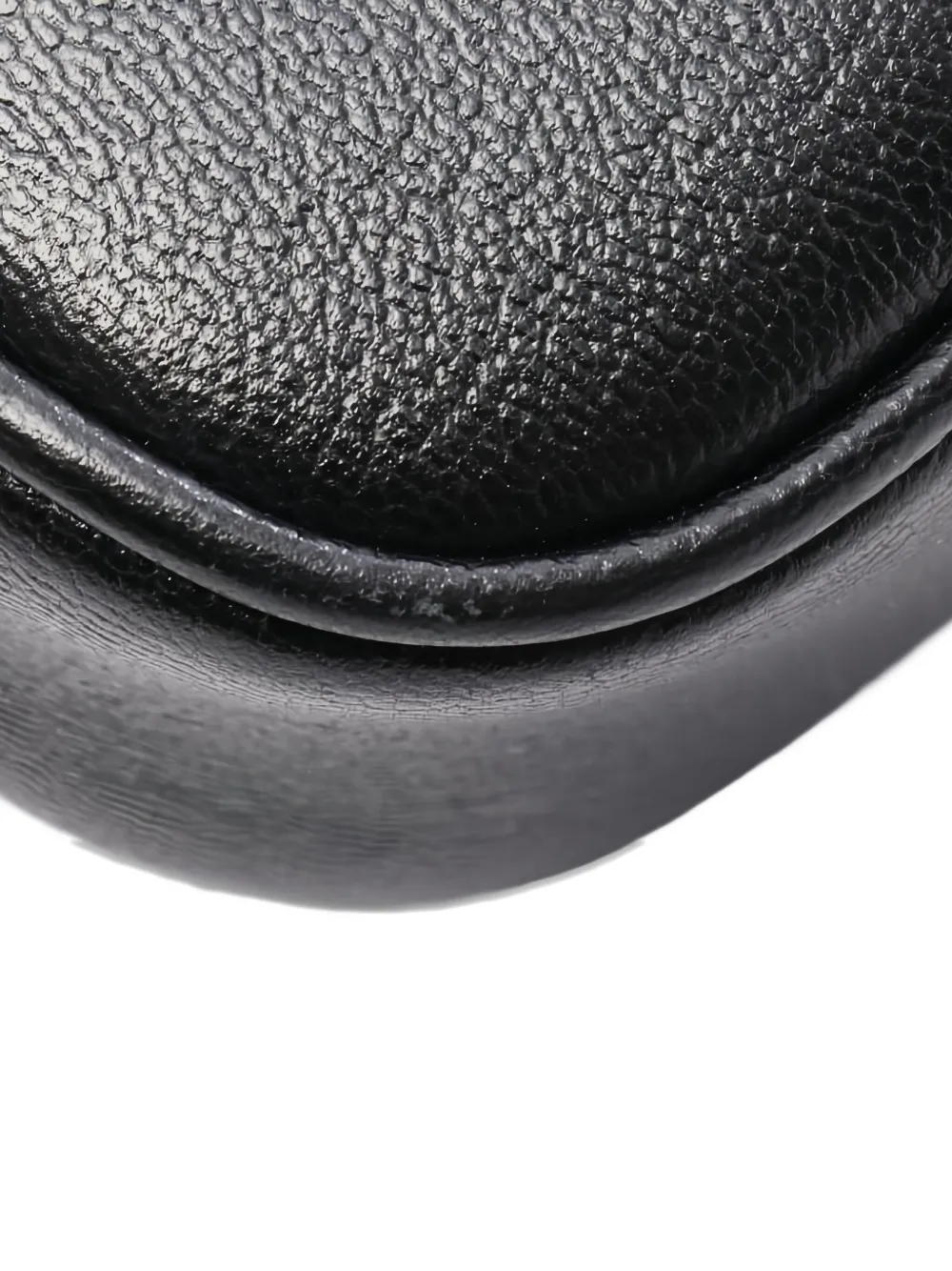 Pre-owned Gucci 2010s Gg Marmont Leather Cross Body Bag In Black
