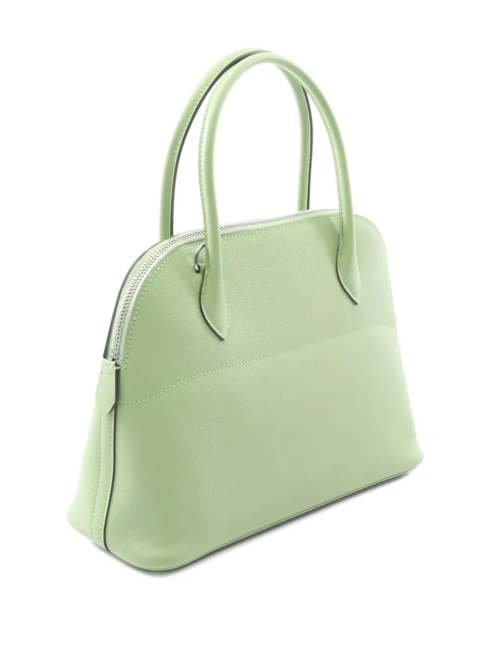 Pre-owned Hermes 2020 Bolide 27 Epsom-leather Handbag In Green