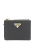 Prada Pre-Owned 2000s Saffiano Triangl bi-fold wallet - Black