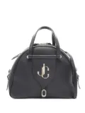 Jimmy Choo Pre-Owned 2010s logo bowling leather tote bag - Black