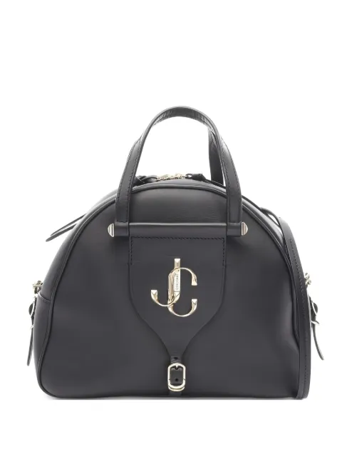 Jimmy Choo Pre-Owned 2010s logo bowling leather tote bag