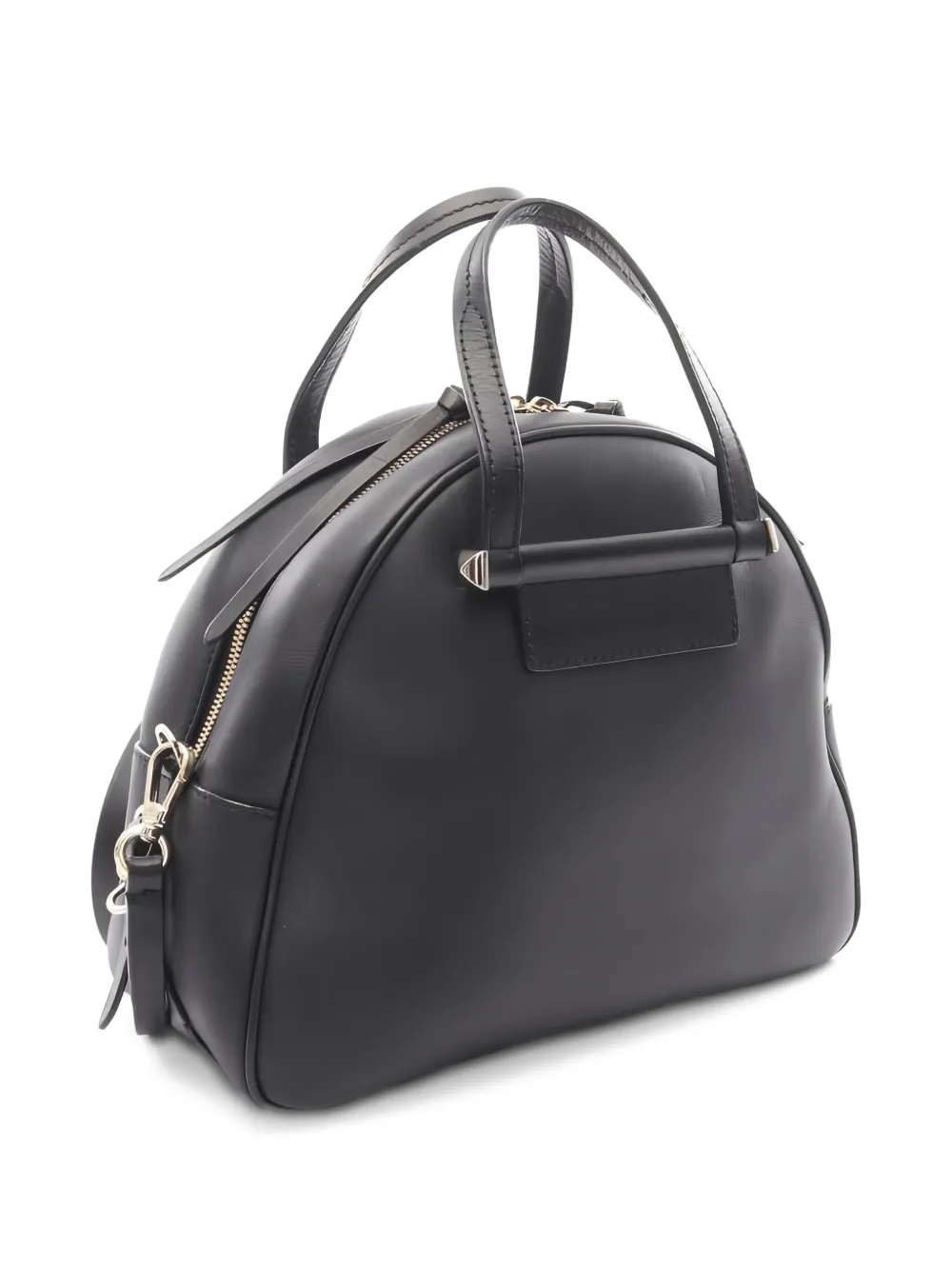 Jimmy Choo Pre-Owned 2010s logo bowling leather tote bag | Image 2