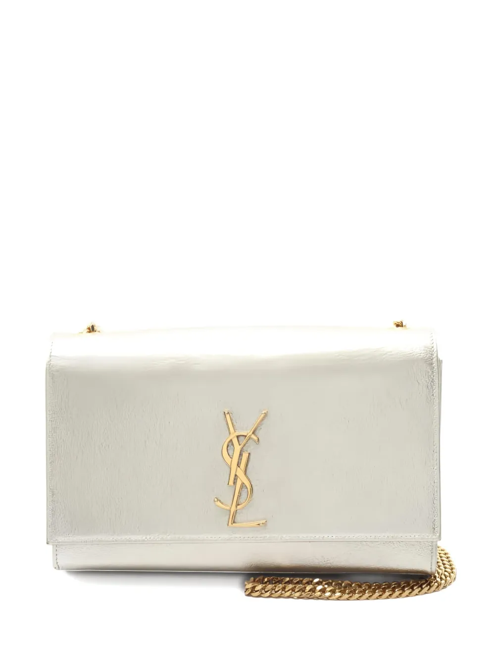 Saint Laurent Pre-Owned 2010s Kate chain-strap leather shoulder bag | Silver | Image 1