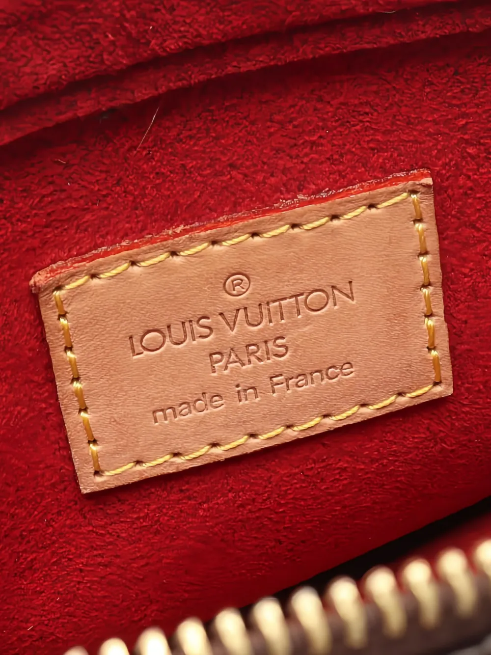 Pre-owned Louis Vuitton 2004 Vivacité Pm Monogram Mini Bag In Brown