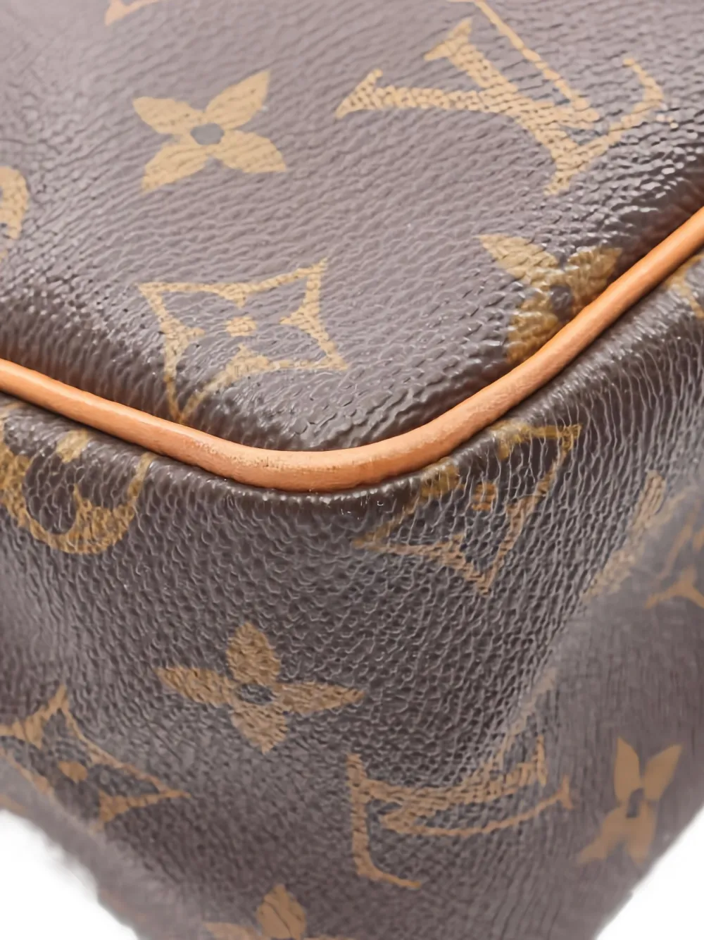 Pre-owned Louis Vuitton 2004 Vivacité Pm Monogram Mini Bag In Brown