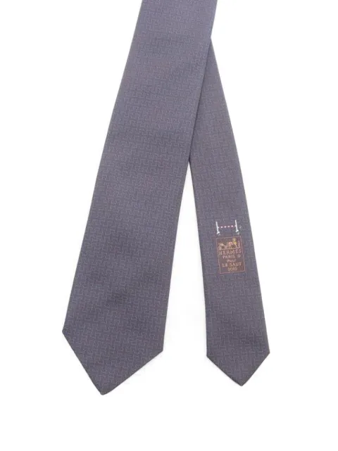 Hermès Pre-Owned 2010s Pour le Saut tie