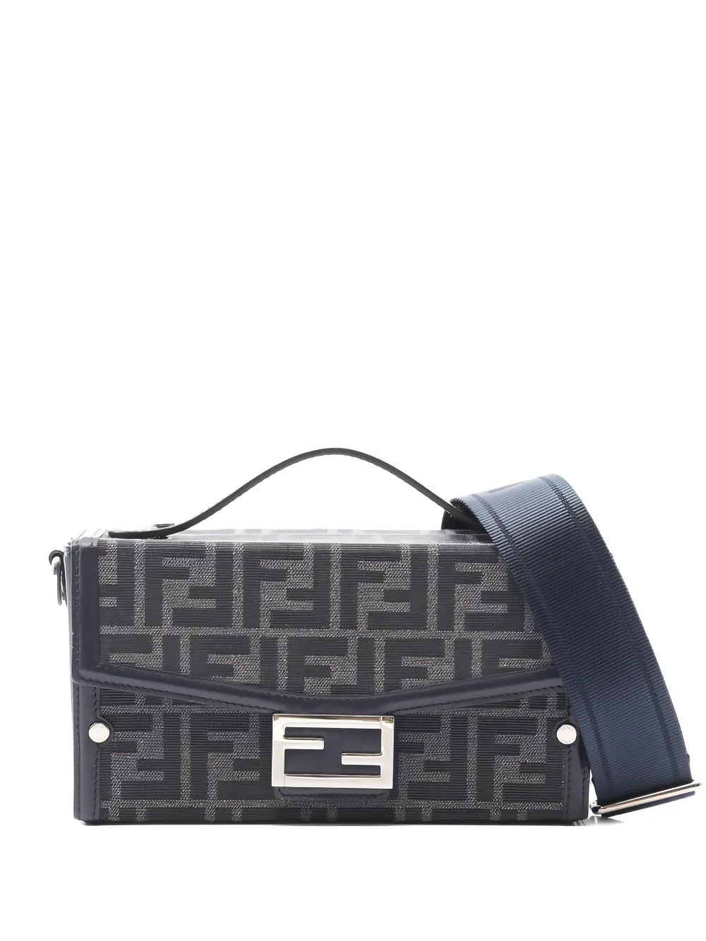 Fendi Pre-Owned bolsa de mano Trunk Baguette Zucca 2010 | gris | Image 1
