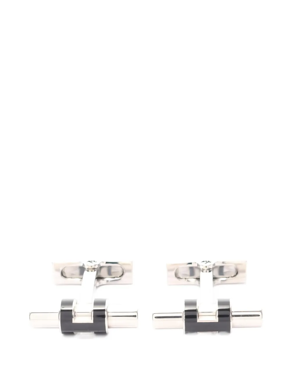 Hermès Pre-Owned Tube H cufflinks | Silver | Image 1