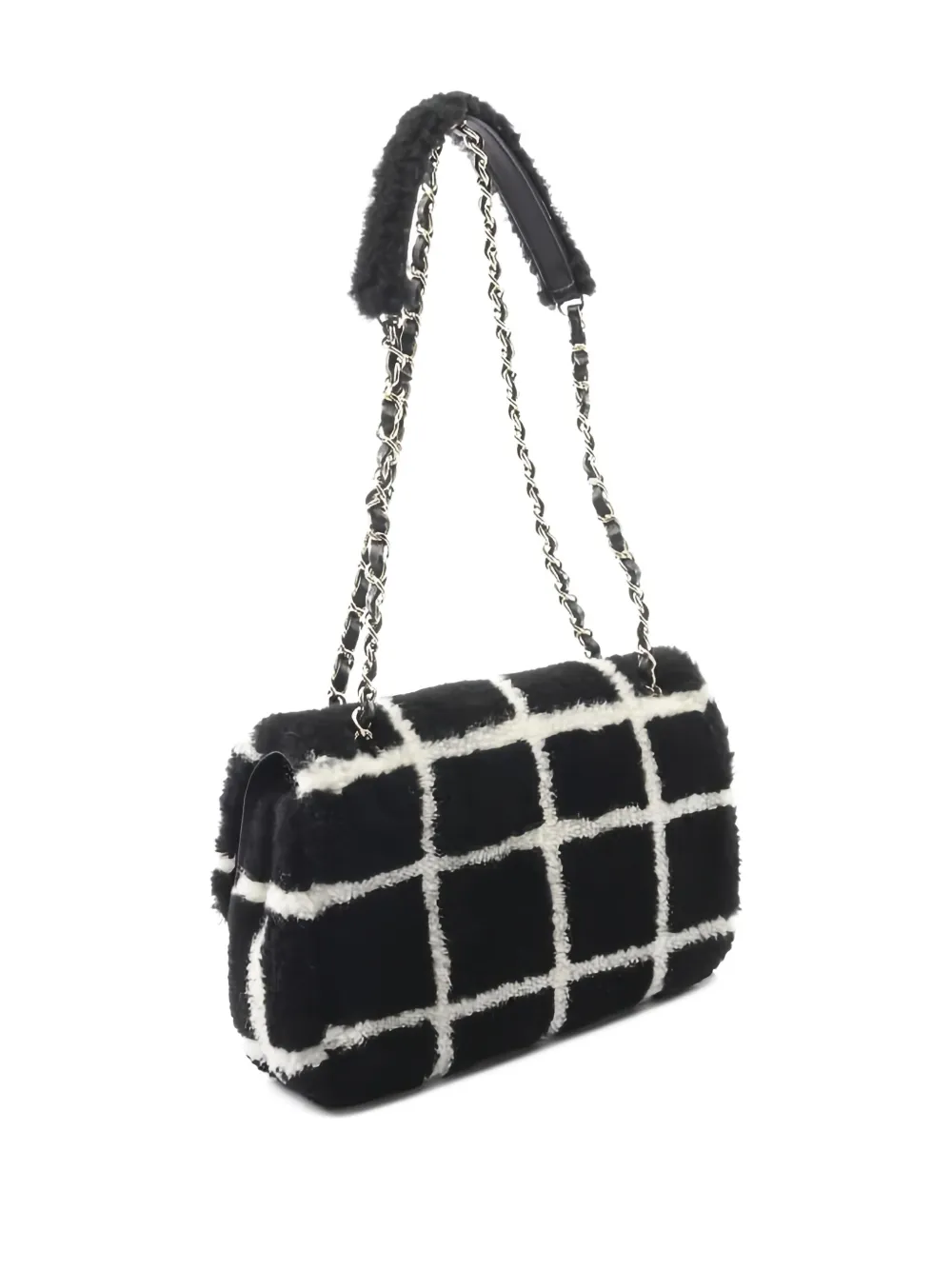 Pre-owned Chanel 2021 Coco-mark Chain Shoulder Bag In Black