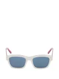 Christian Dior Pre-Owned 2020s Signature S3U square-frame sunglasses - White