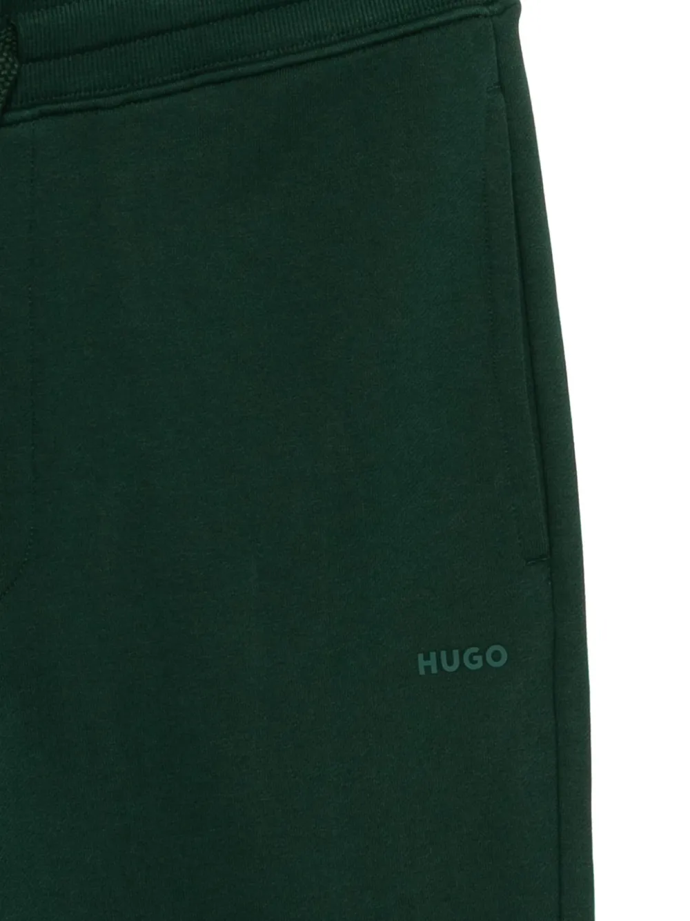 HUGO Trainingsbroek met geborduurd logo Groen