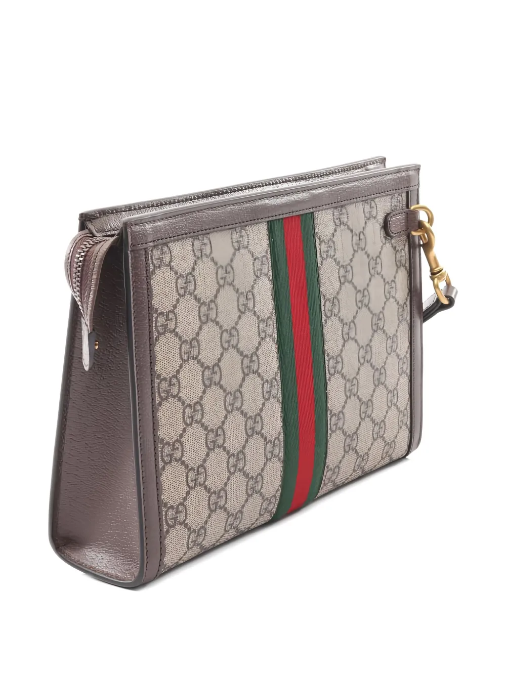 Gucci Pre-Owned Ophidia GG Supreme kleine clutch - Beige