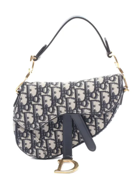Christian Dior Pre-Owned 2010s mini Saddle Oblique-jacquard shoulder bag