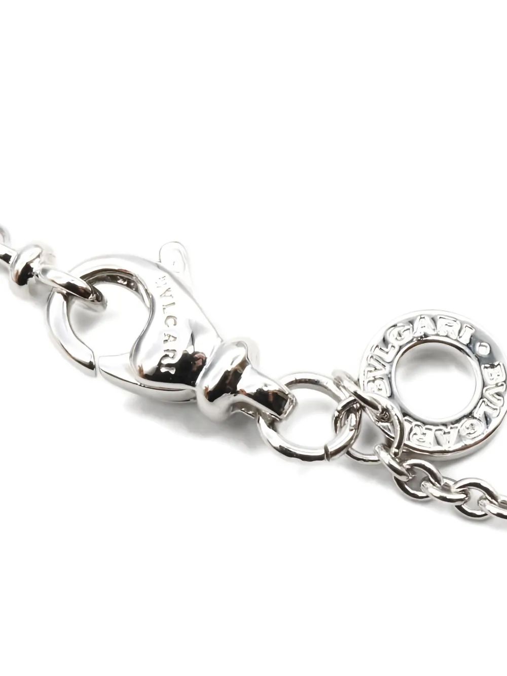Bvlgari Pre-Owned 2010s 18K white gold B.zero1 necklace | Image 2