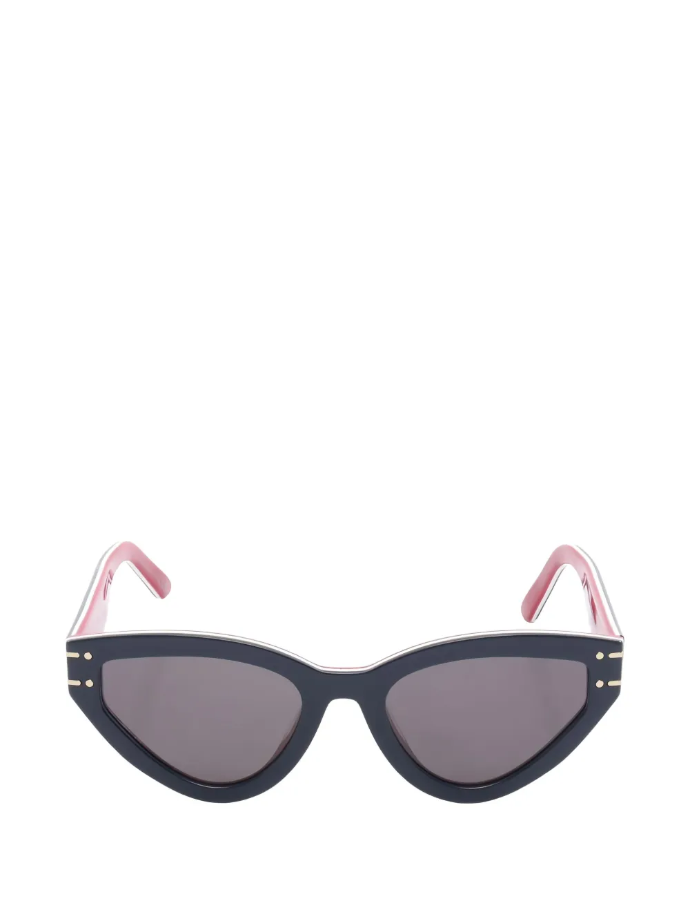 Pre-owned Dior 2020s Signature B2u Cat-eye Sunglasses In Blue