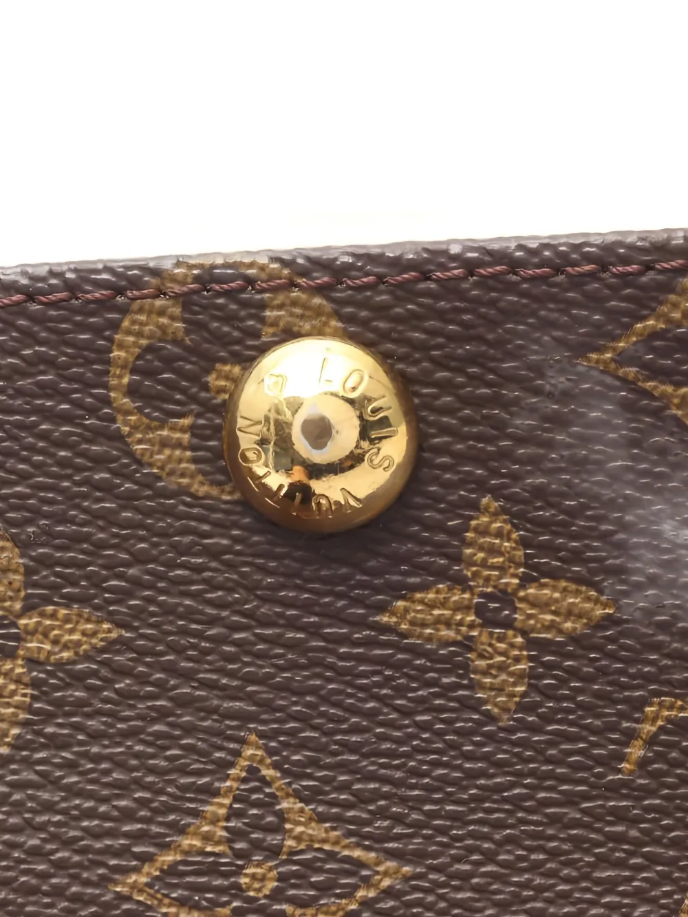 Pre-owned Louis Vuitton 2007 Beverly Mm Monogram Shoulder Bag In Brown