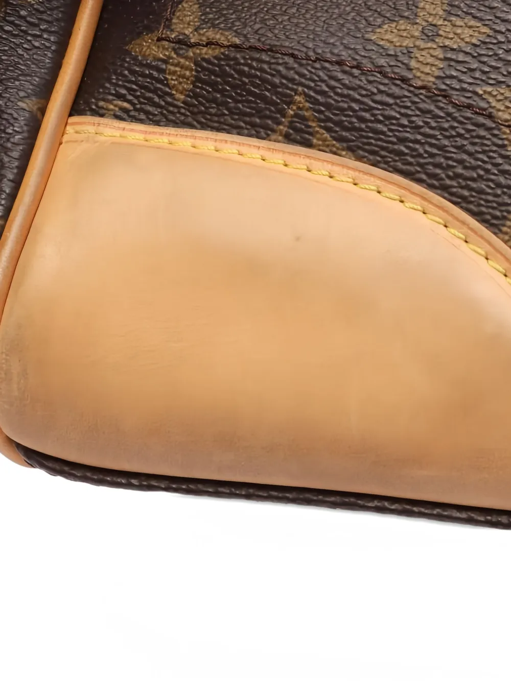 Pre-owned Louis Vuitton 2007 Beverly Mm Monogram Shoulder Bag In Brown
