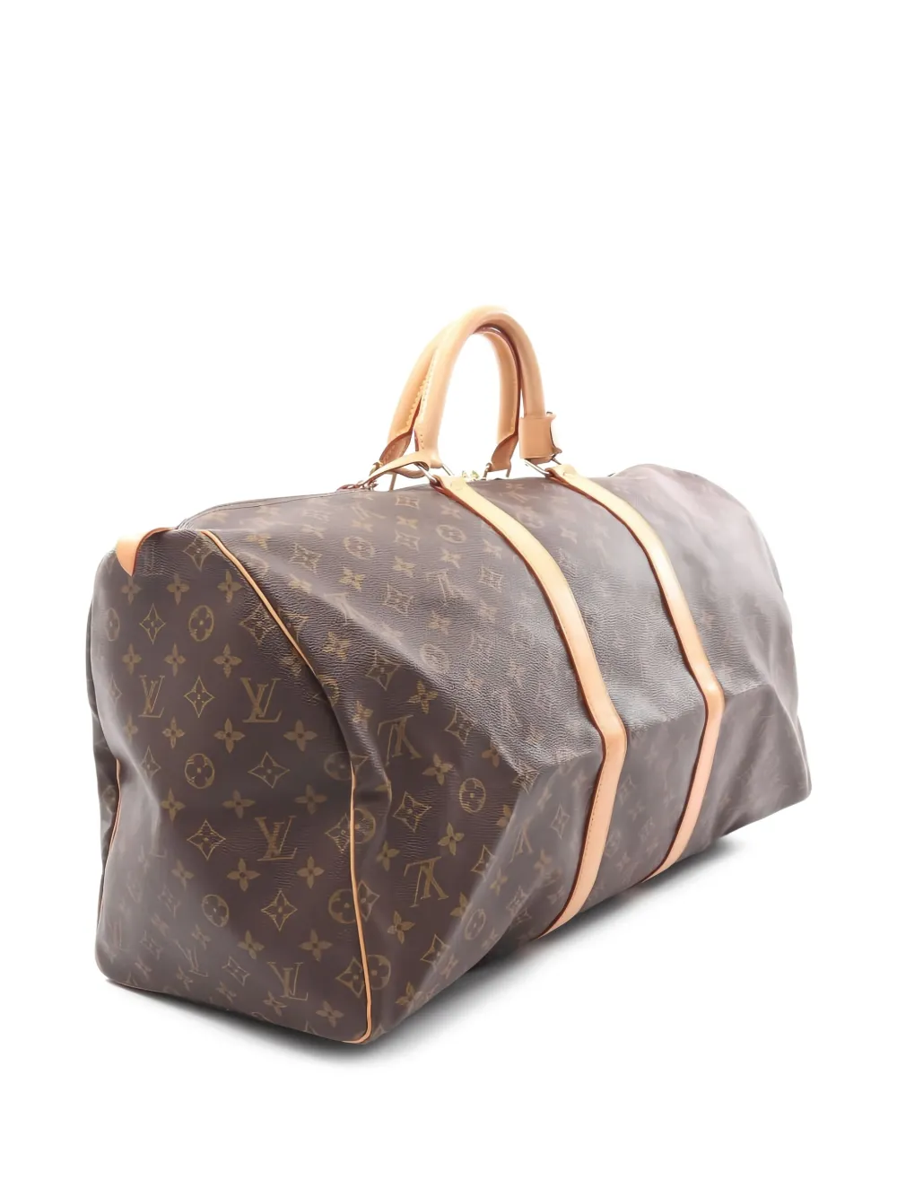 Louis Vuitton Pre-Owned 2001 Monogram Keepall 55 Boston bag | Men | Image 2