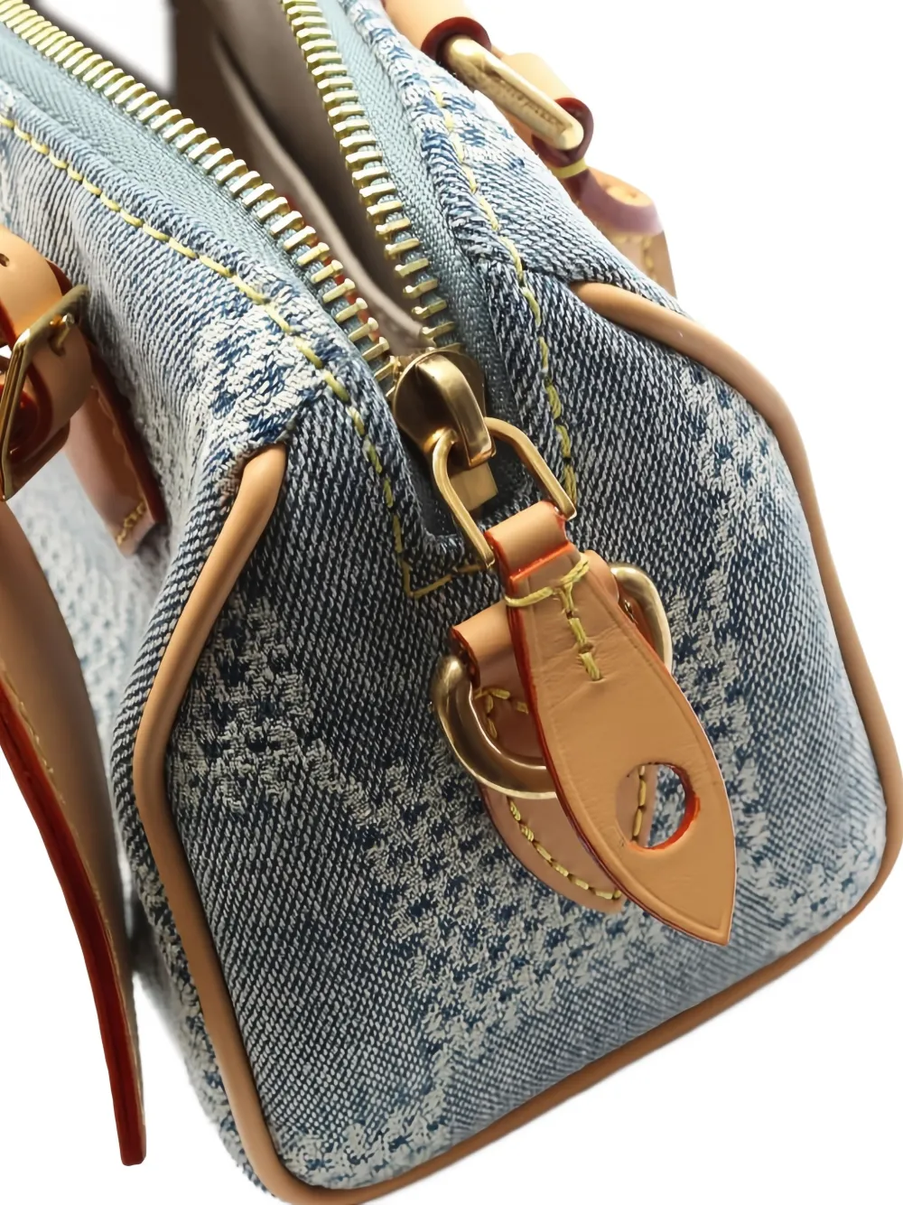 Pre-owned Louis Vuitton 2021s Speedy 18 Bandoulière Handbag In Blue