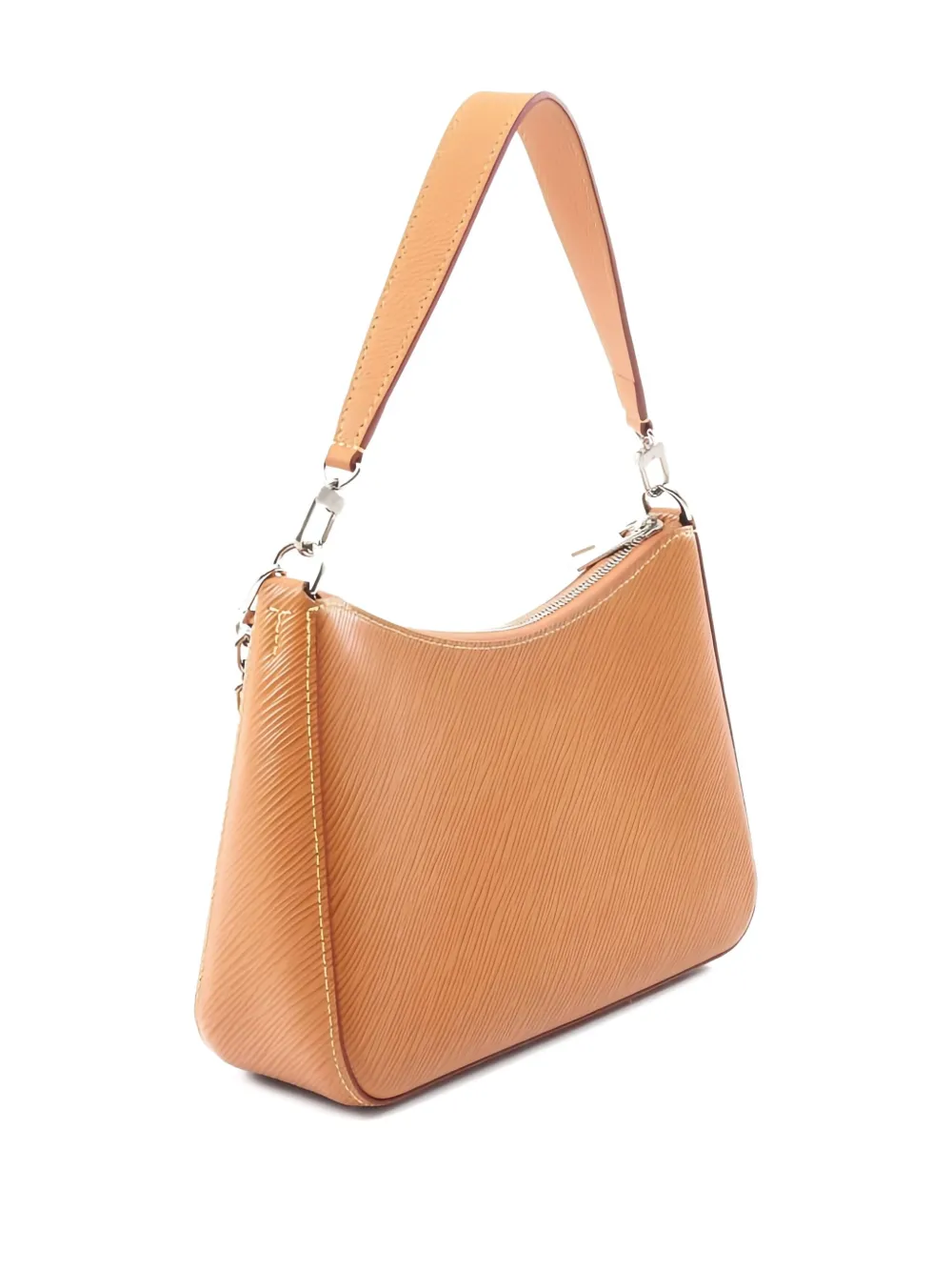 Pre-owned Louis Vuitton Marelle Two-way Handbag In Brown