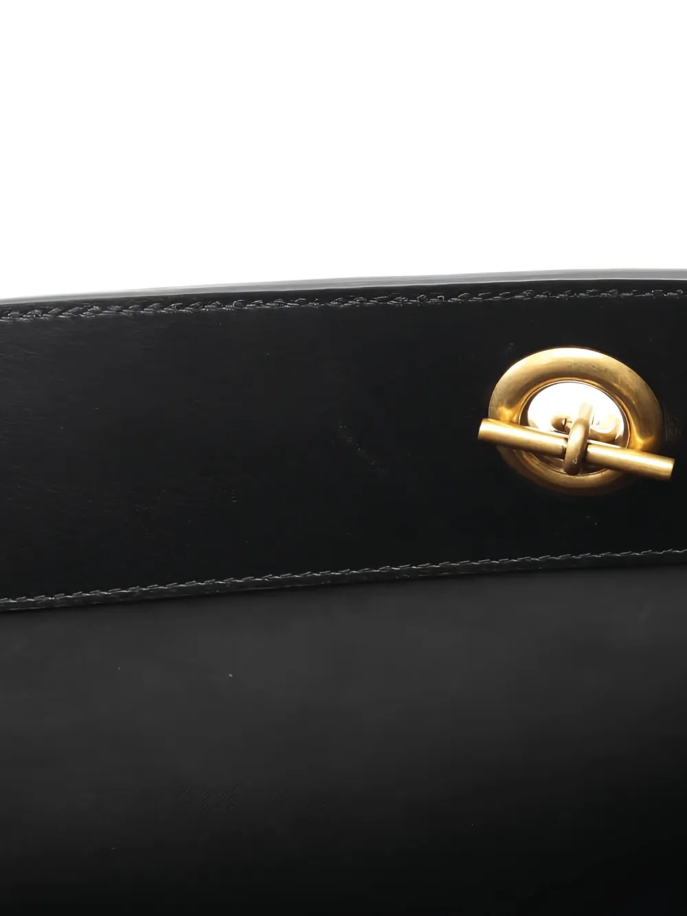 2010s Chain Leather Shoulder Bag