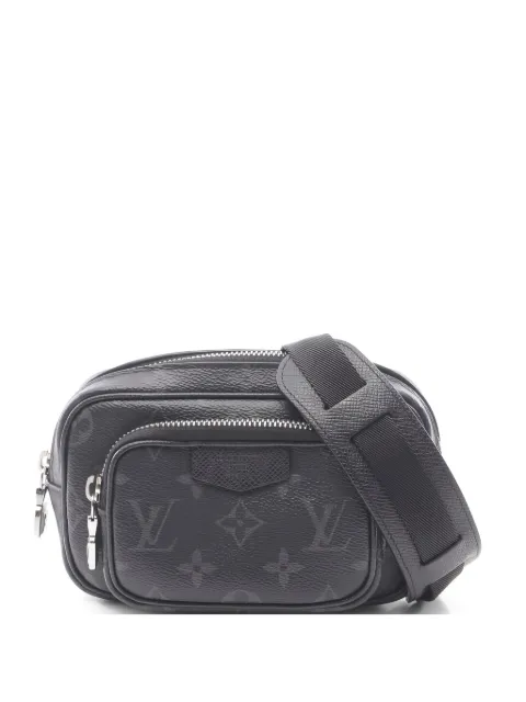Louis Vuitton Pre-Owned 2010 zip pochette Taigarama shoulder bag