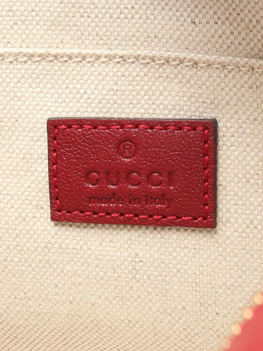 Pre-owned Gucci 2020s Blondie Shoulder Bag In Red