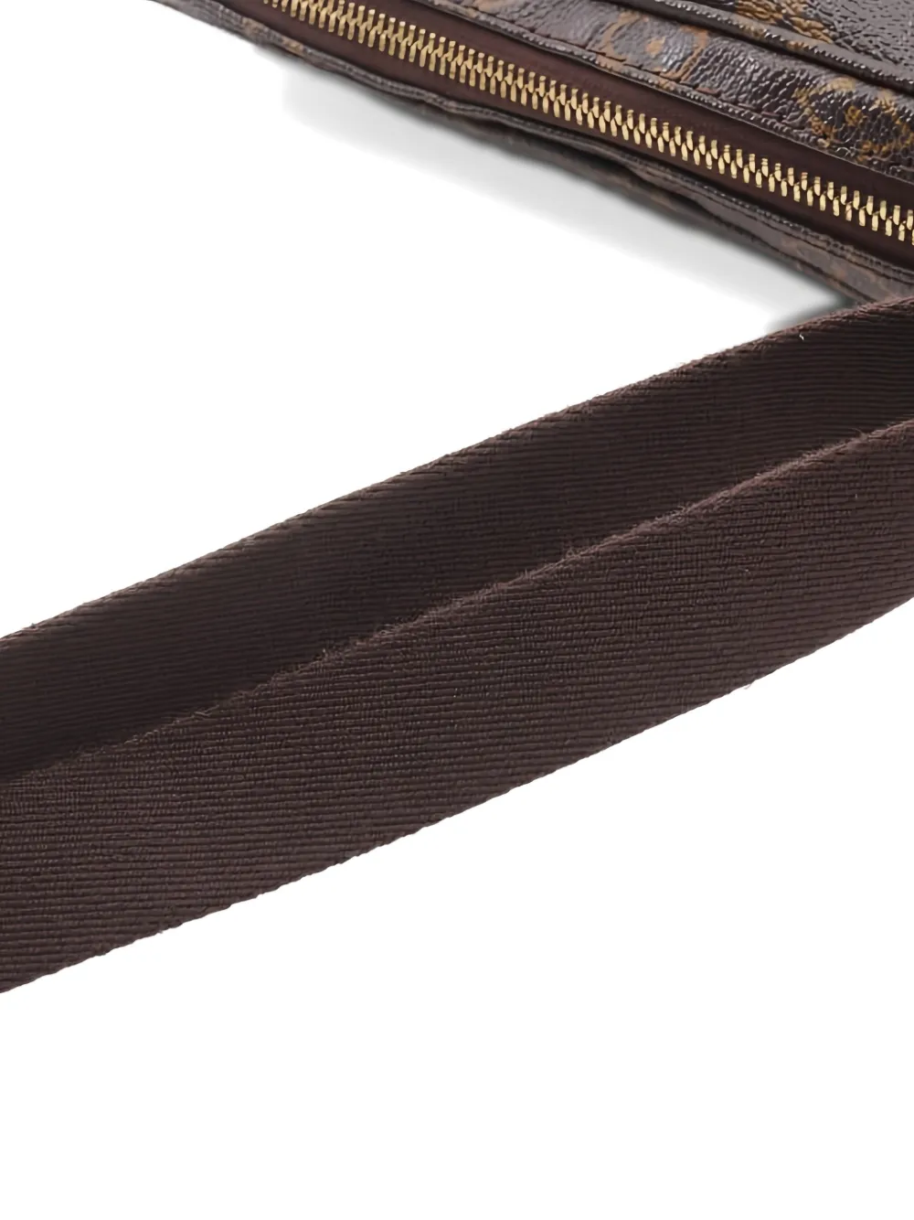 Pre-owned Louis Vuitton Trotteur Beaubourg Shoulder Bag In Brown