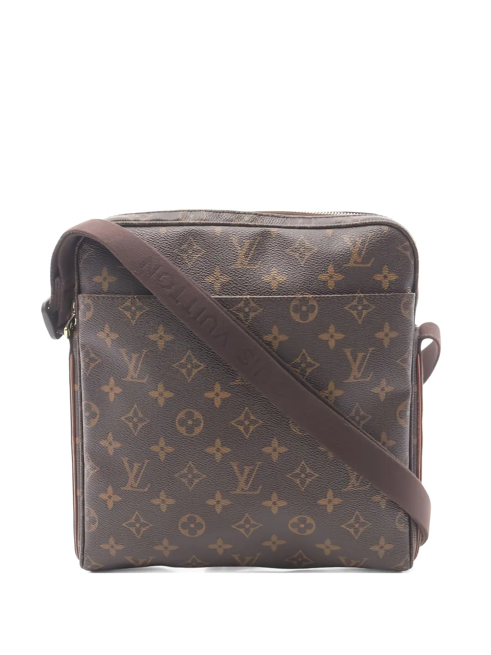 Pre-owned Louis Vuitton Trotteur Beaubourg Shoulder Bag In Brown