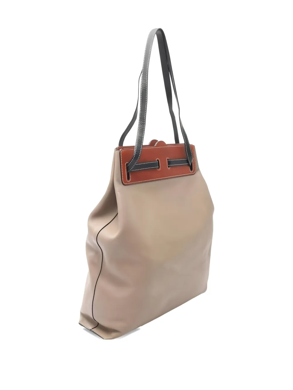 Loewe Pre-Owned 2000s Lazo shoulder-strap tote bag | Pre-Owned | Image 2