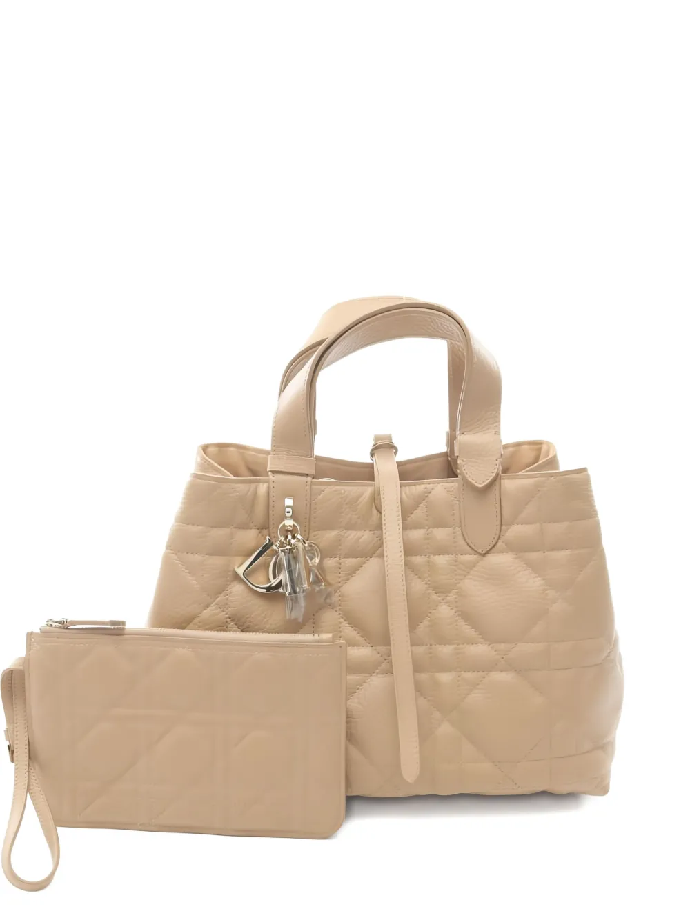 Christian Dior Pre-Owned 2000s カナージュ ハンドバッグ M - ニュートラル Christian Dior Pre-Owned 2000s カナージュ ハンドバッグ M - ニュートラル