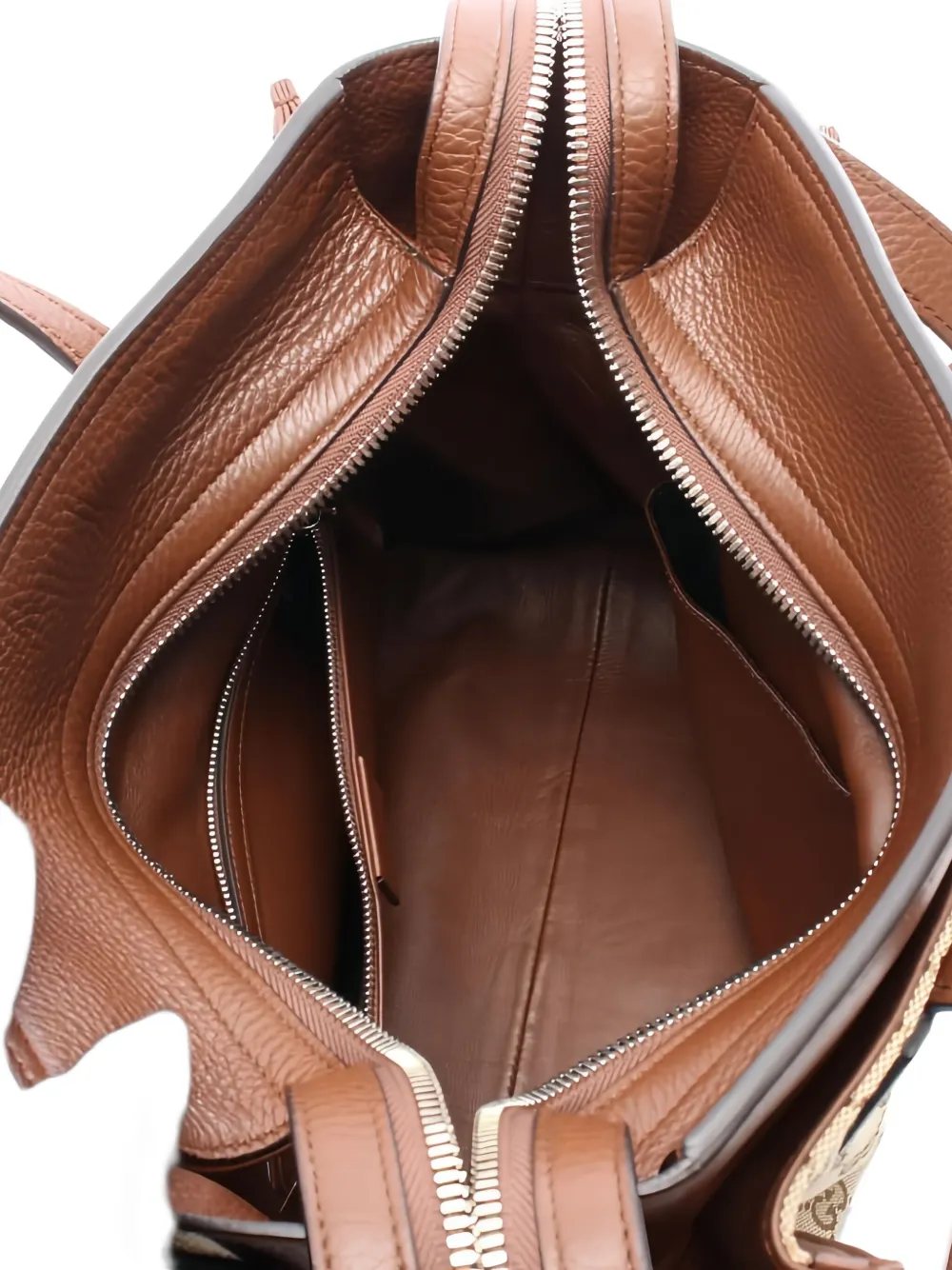 Pre-owned Gucci 2010s Gg Canvas Tote Bag In Neutral