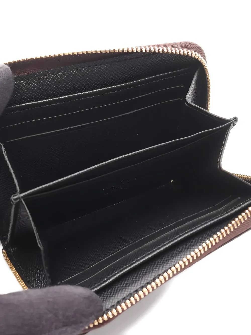 Pre-owned Louis Vuitton 2021 Monogram Zip Wallet In Brown