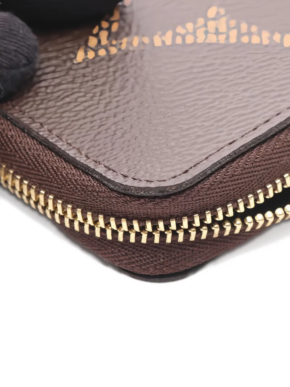 Pre-owned Louis Vuitton 2021 Monogram Zip Wallet In Brown
