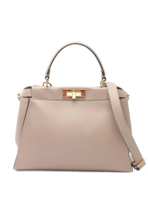 Fendi Pre-Owned 2010s Peekaboo leather handbag