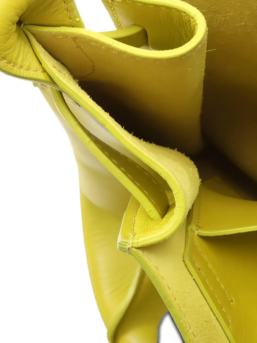 CELINE Pre-owned Big Bag Leather Bucket Bag In Yellow
