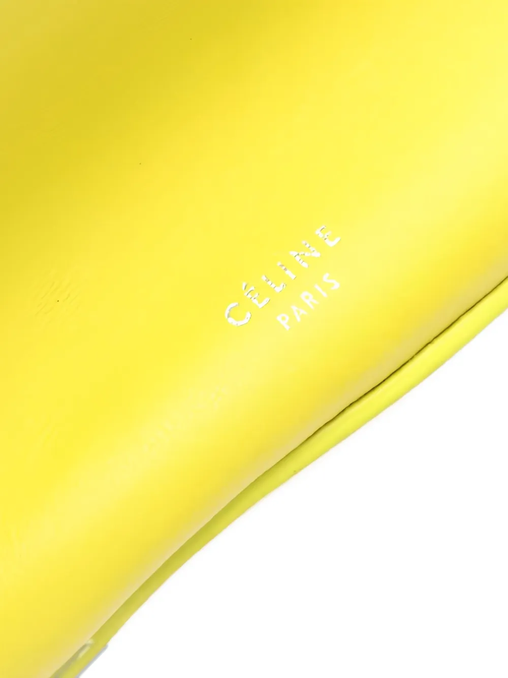 CELINE Pre-owned Big Bag Leather Bucket Bag In Yellow