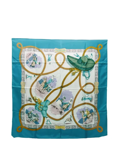 Hermès Pre-Owned 2000s Charreada silk scarf