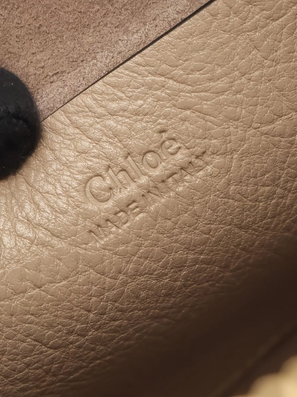 Pre-owned Chloé 2020s Small Bracelet Leather Handbag In Neutral