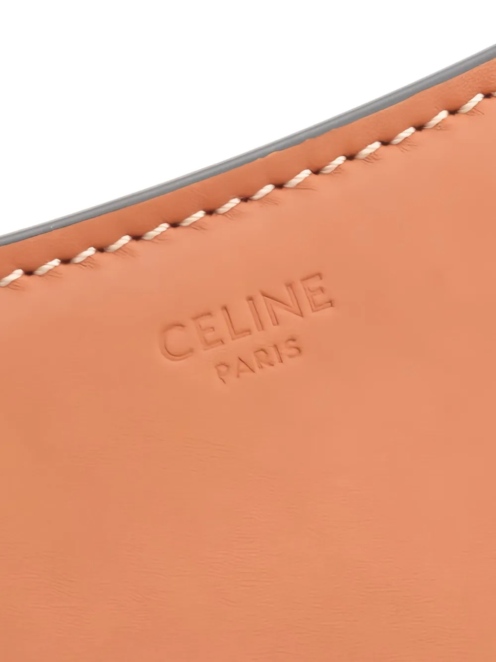 Pre-owned Celine Alice Leather Shoulder Bag In Brown