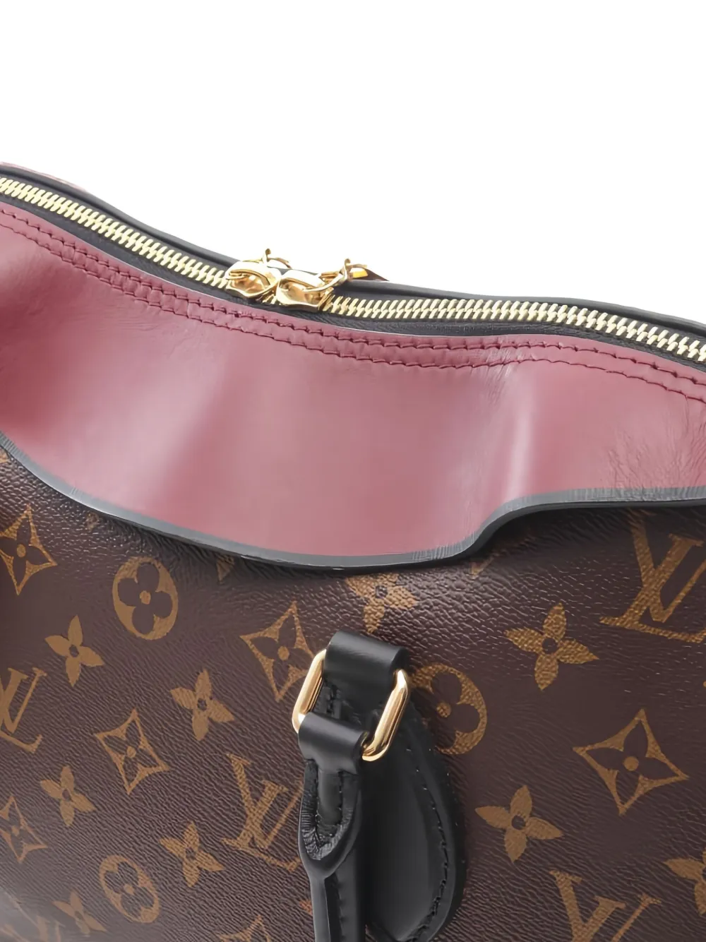 Pre-owned Louis Vuitton 2017 Tuileries Monogram Handbag In Brown