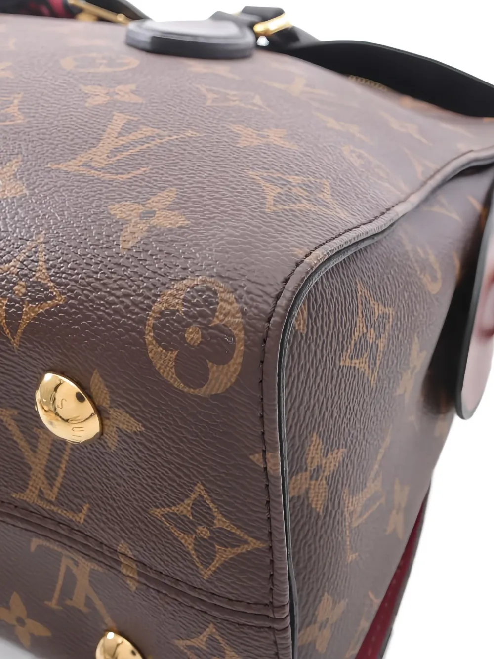 Pre-owned Louis Vuitton 2017 Tuileries Monogram Handbag In Brown