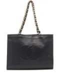 CHANEL Pre-Owned 1991-1994 CC caviar tote bag - Black