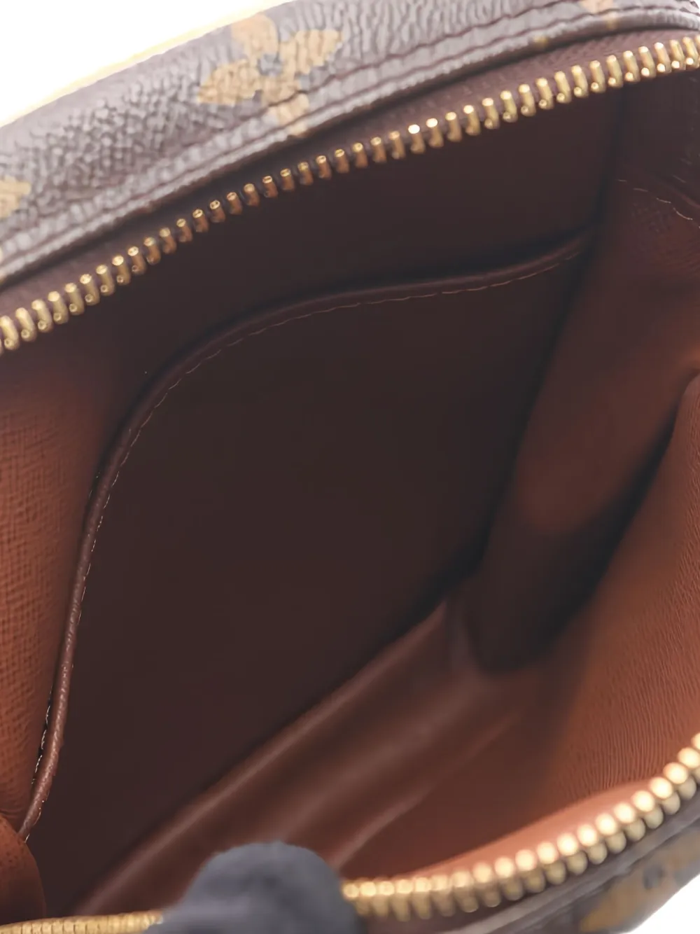 Pre-owned Louis Vuitton 2007 Monogram Danube Crossbody Bag In Brown