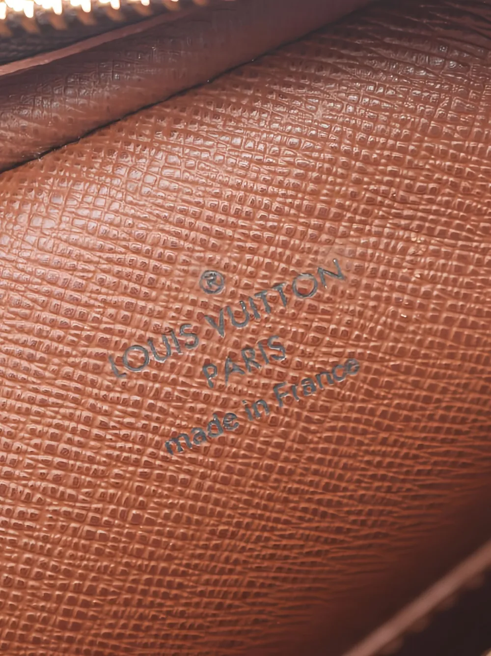Pre-owned Louis Vuitton 2007 Monogram Danube Crossbody Bag In Brown