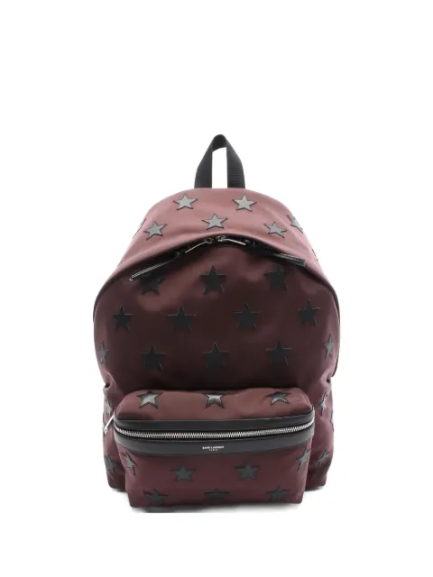 Saint Laurent Pre-Owned 2010s star-motif backpack