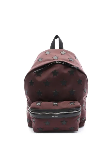 Saint Laurent Pre-Owned 2010s star-motif backpack
